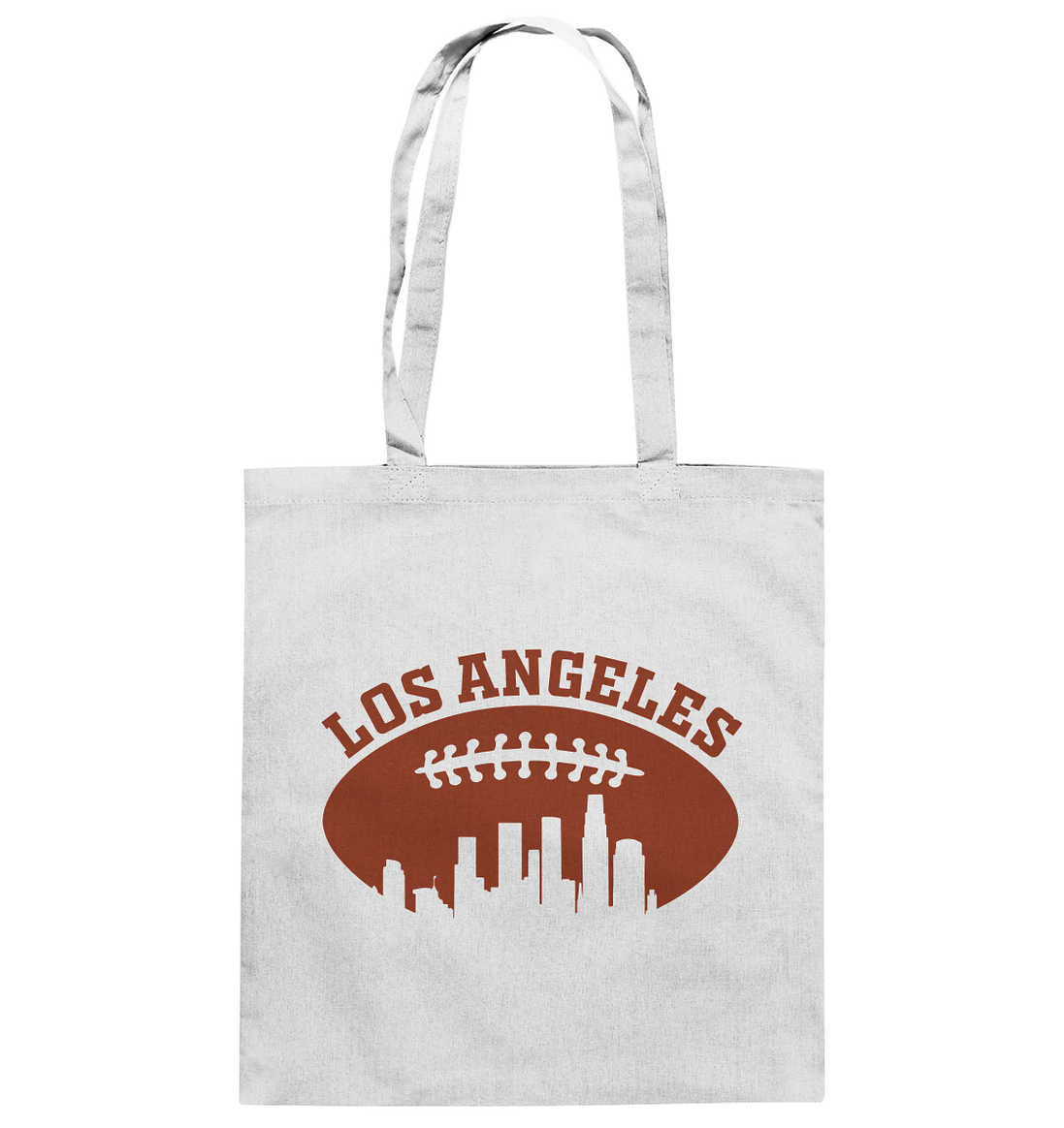 Los Angeles Football Silhouette - Baumwolltasche