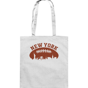New York Football Silhoutte  - Baumwolltasche