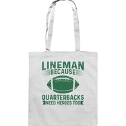 Lineman Heroes Green - Baumwolltasche