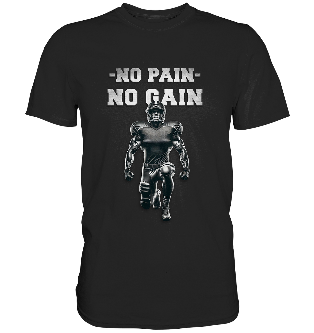 No Pain No Gain Metal  - Classic Shirt