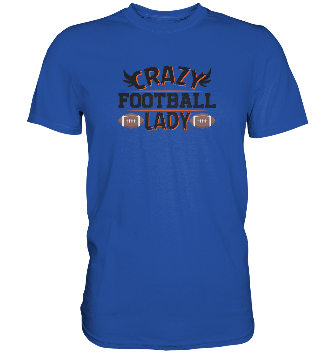 Crazy Football Lady - Classic Shirt