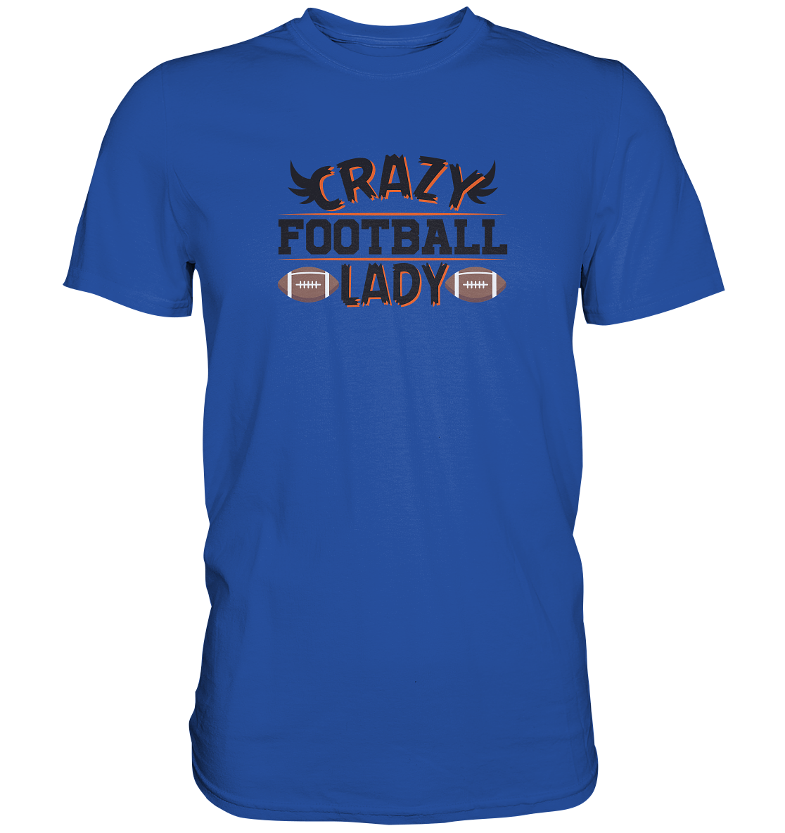 Crazy Football Lady - Classic Shirt