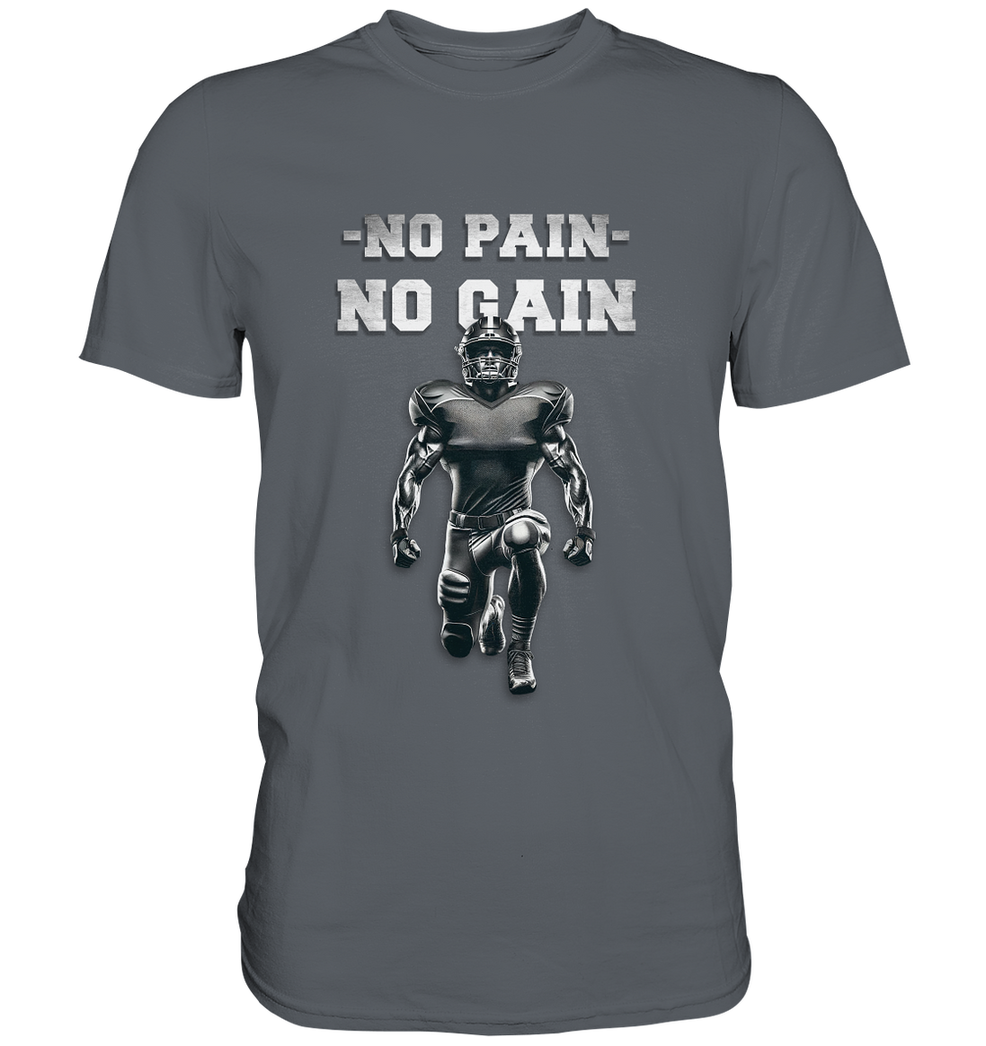 No Pain No Gain Metal  - Classic Shirt