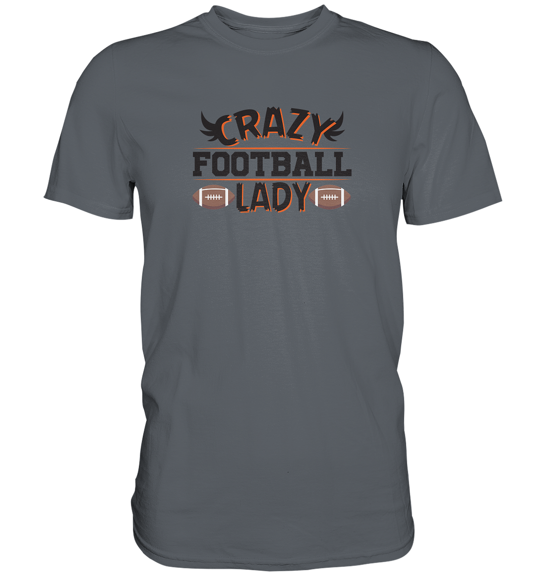 Crazy Football Lady - Classic Shirt