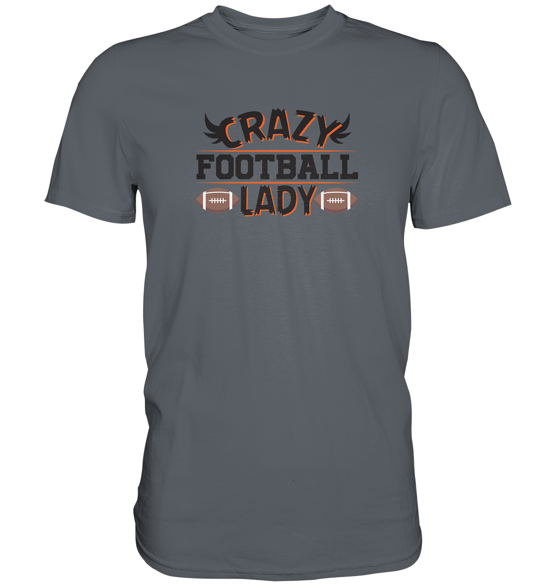 Crazy Football Lady - Classic Shirt