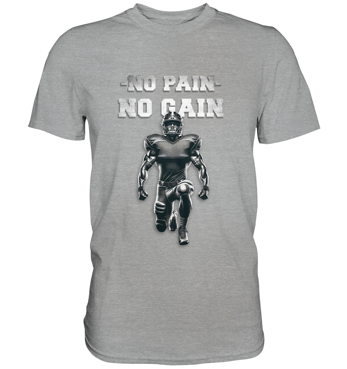 No Pain No Gain Metal  - Classic Shirt