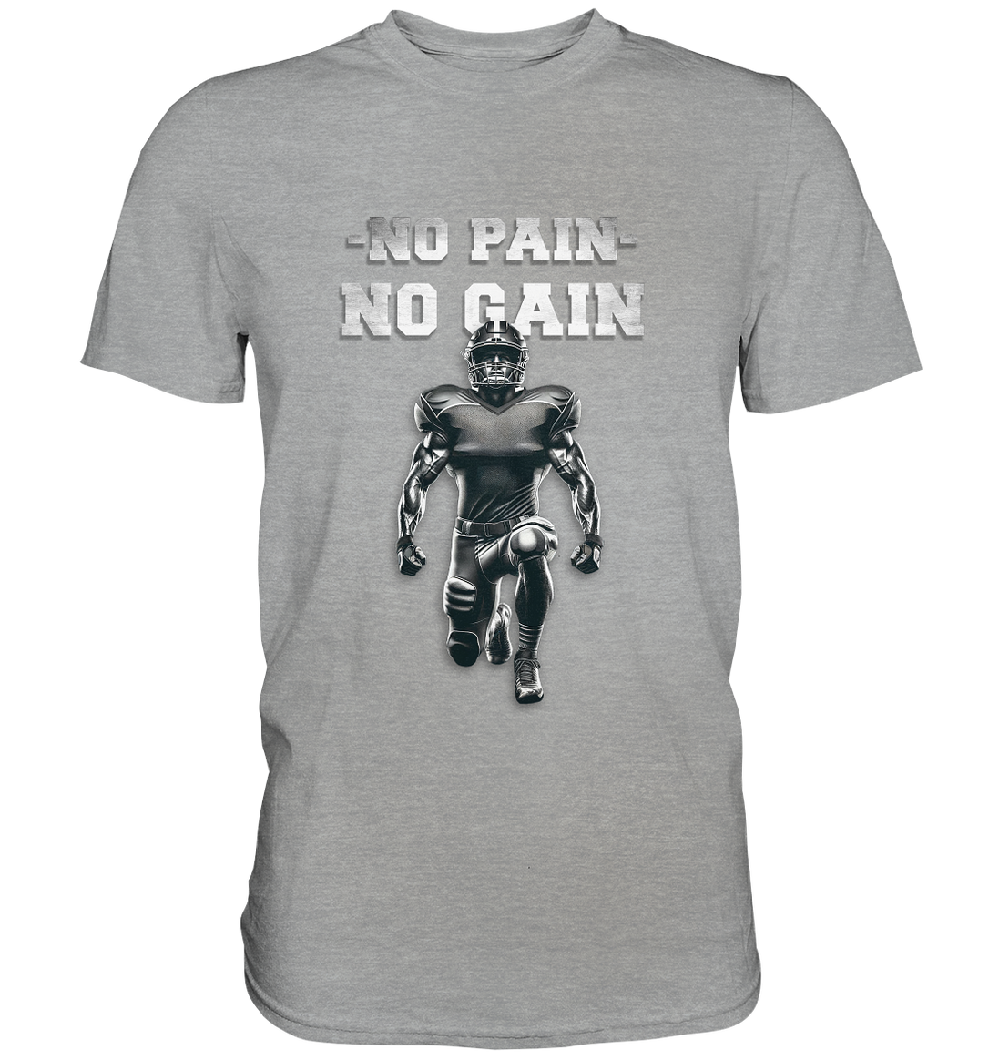 No Pain No Gain Metal  - Classic Shirt