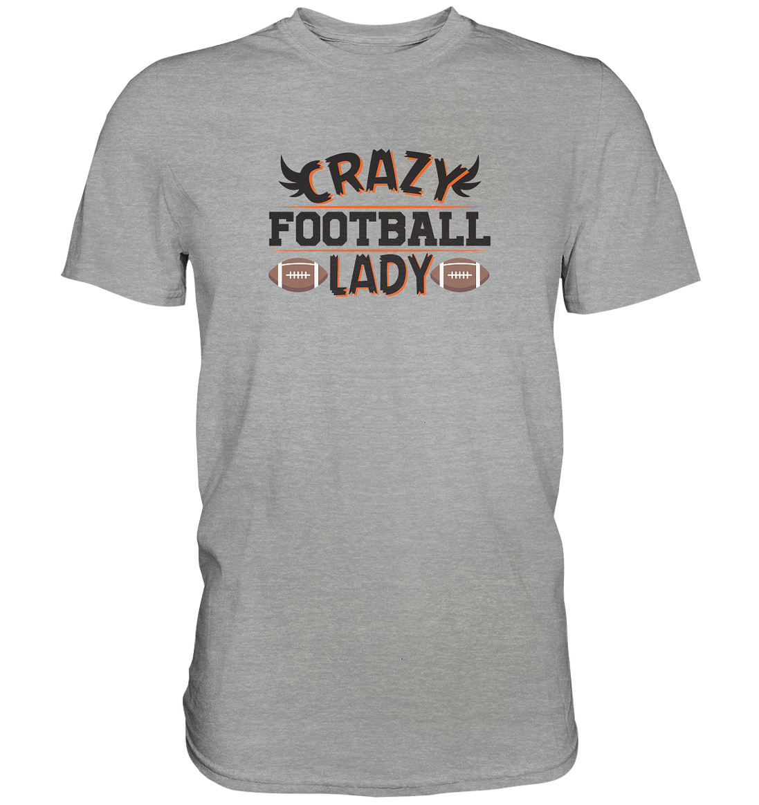 Crazy Football Lady - Classic Shirt