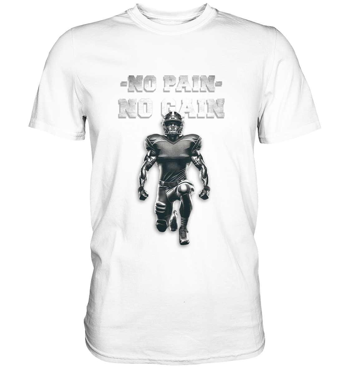 No Pain No Gain Metal  - Classic Shirt