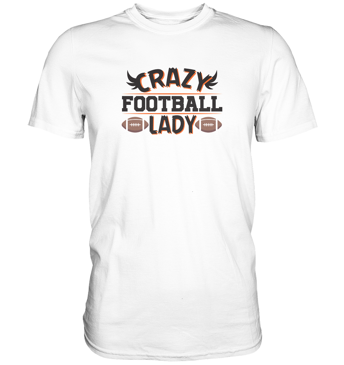 Crazy Football Lady - Classic Shirt