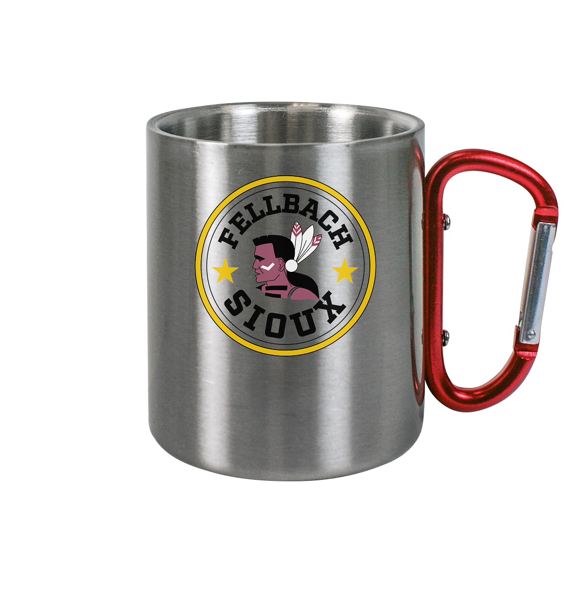 Fellbach Sioux - Edelstahl Tasse