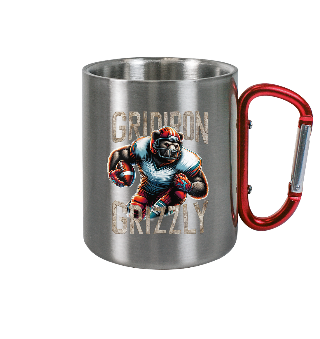 Gridiron Grizzly - Stainless Steel Mug