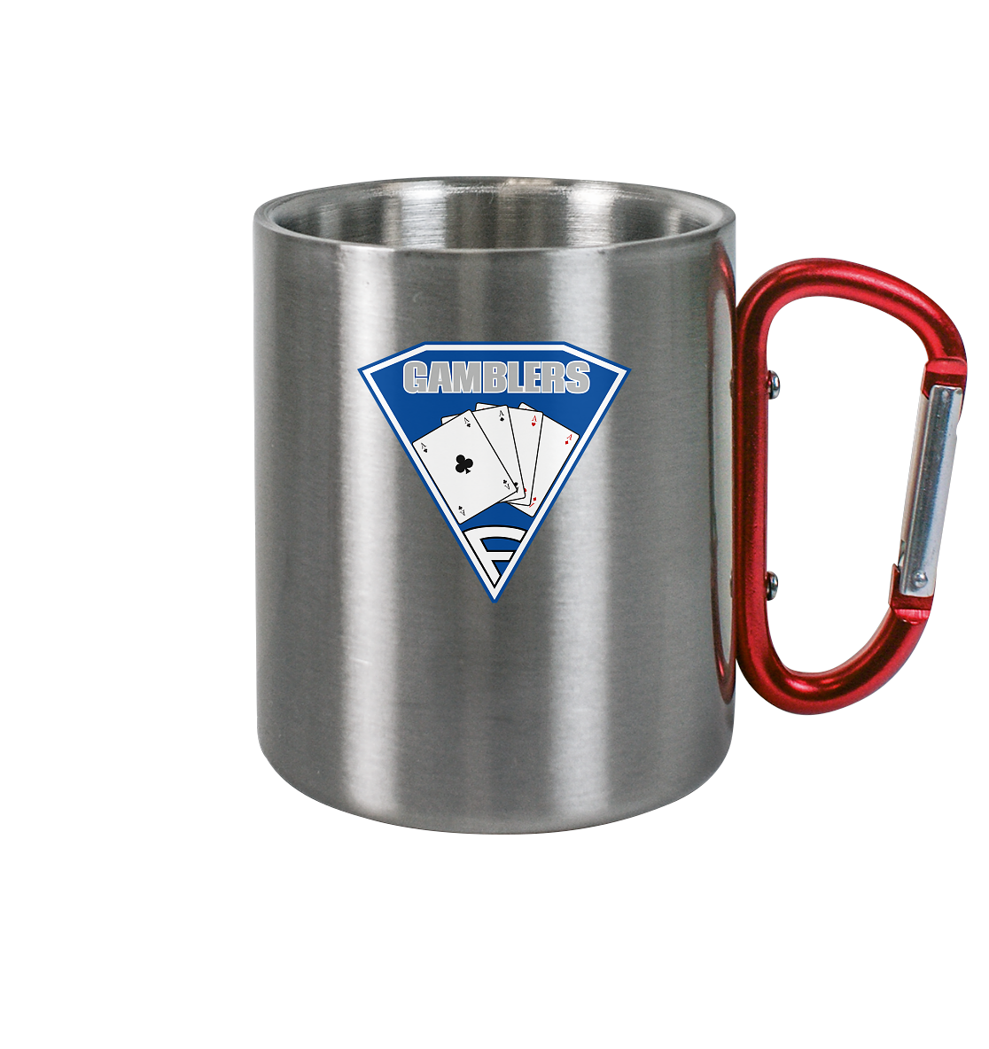 Frankfurt Gamblers - Edelstahl Tasse