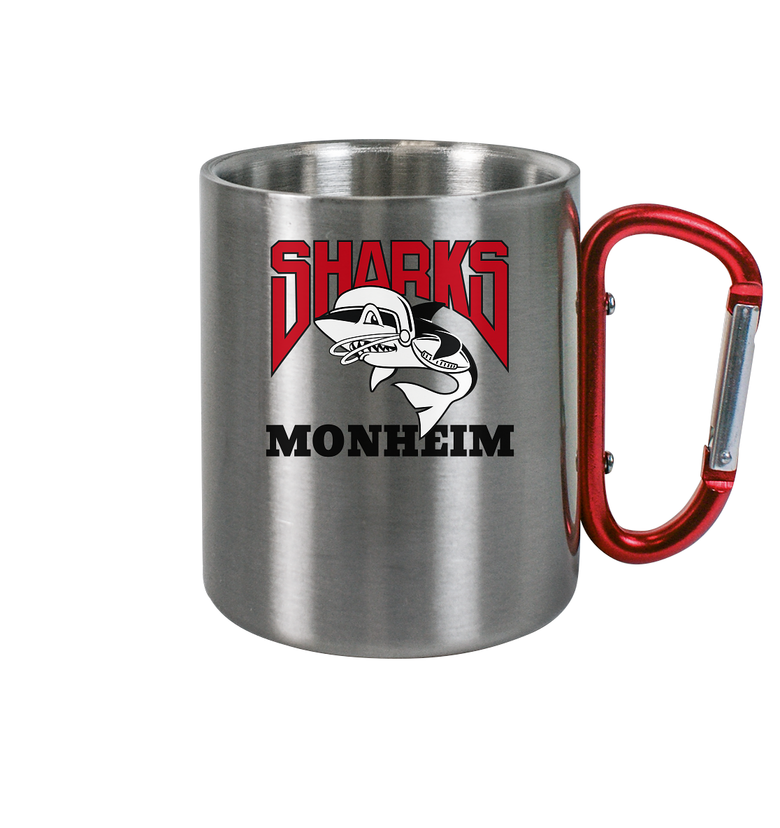 Monheim Sharks - Edelstahl Tasse