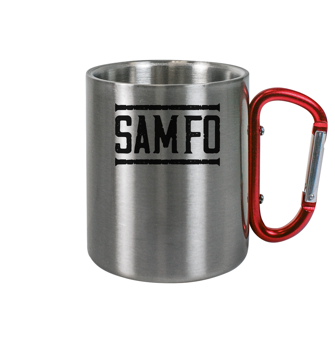 SAMFO black - Edelstahl Tasse
