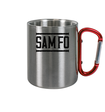 SAMFO black - Edelstahl Tasse