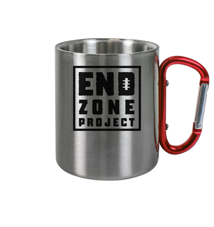 Endzone Project Quadrat  - Edelstahl Tasse