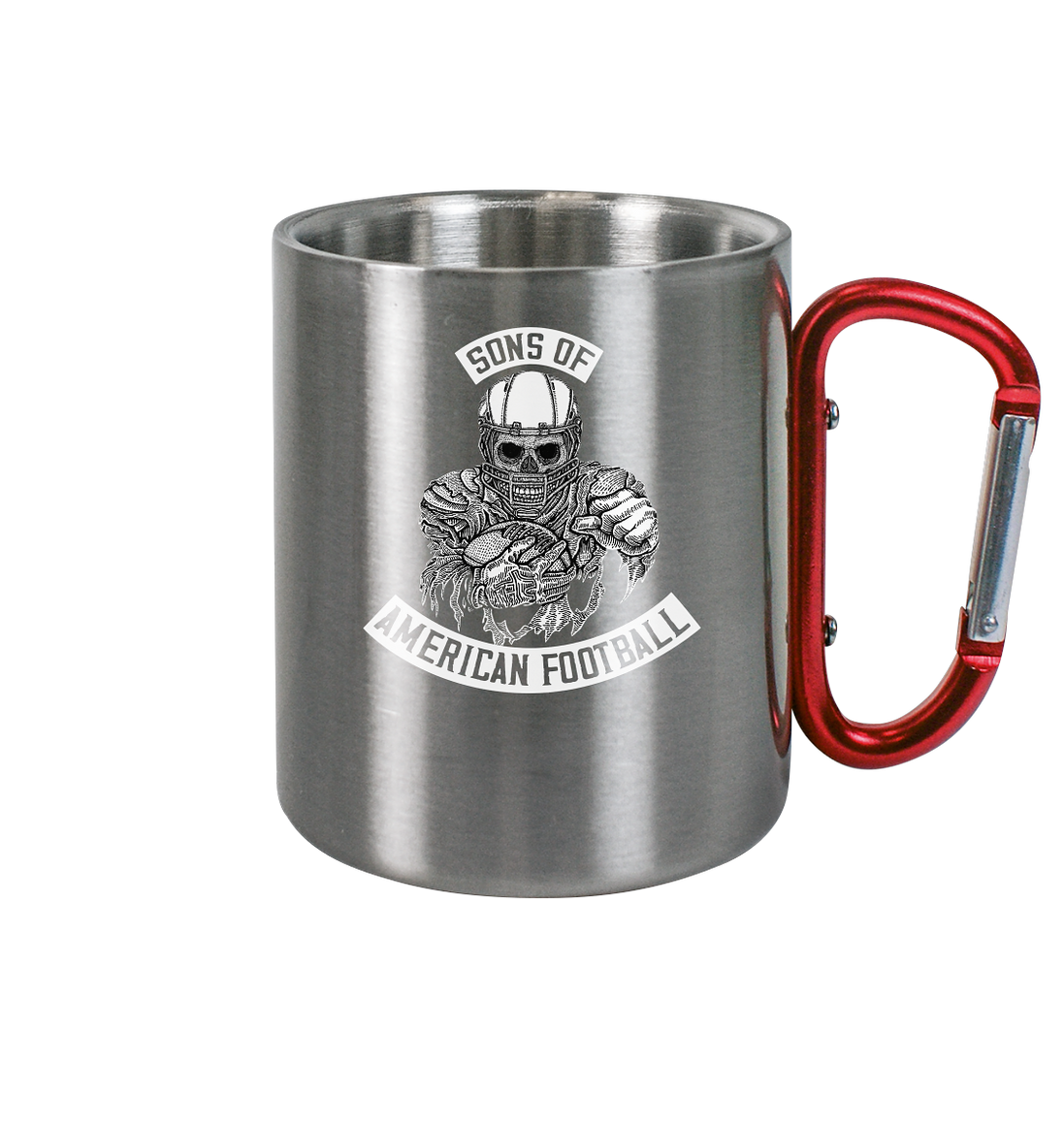 SAMFO Sons of American Football  - Edelstahl Tasse