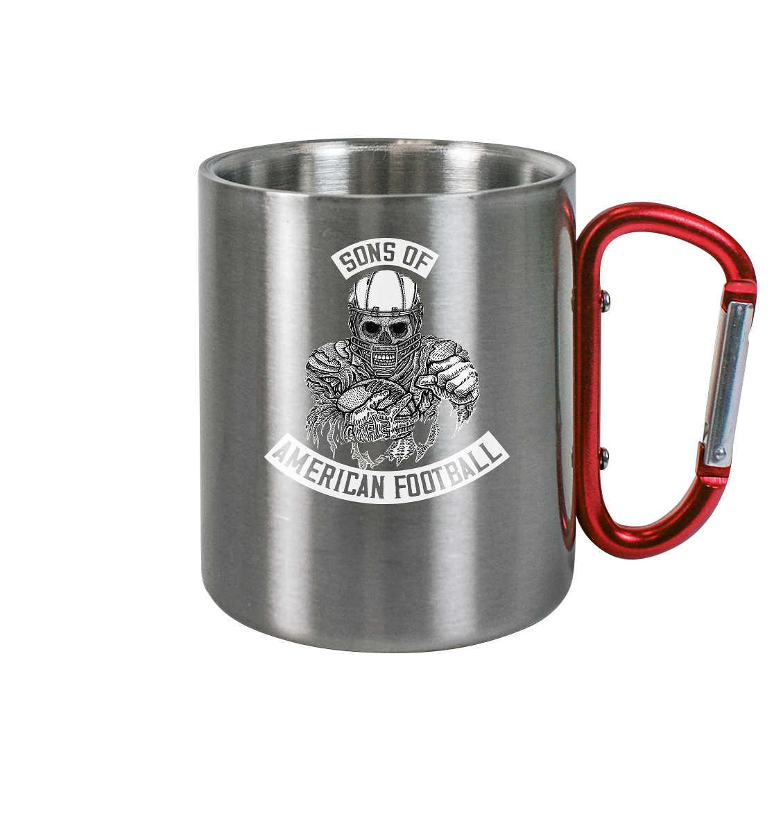 SAMFO Sons of American Football  - Edelstahl Tasse
