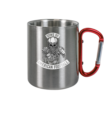 SAMFO Sons of American Football  - Edelstahl Tasse