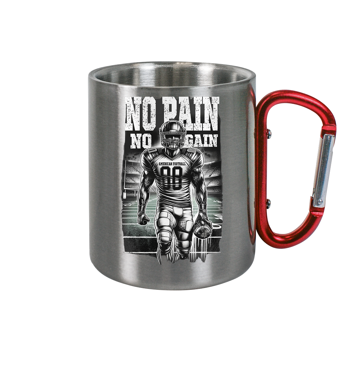 No Pain No Gain  - Edelstahl Tasse