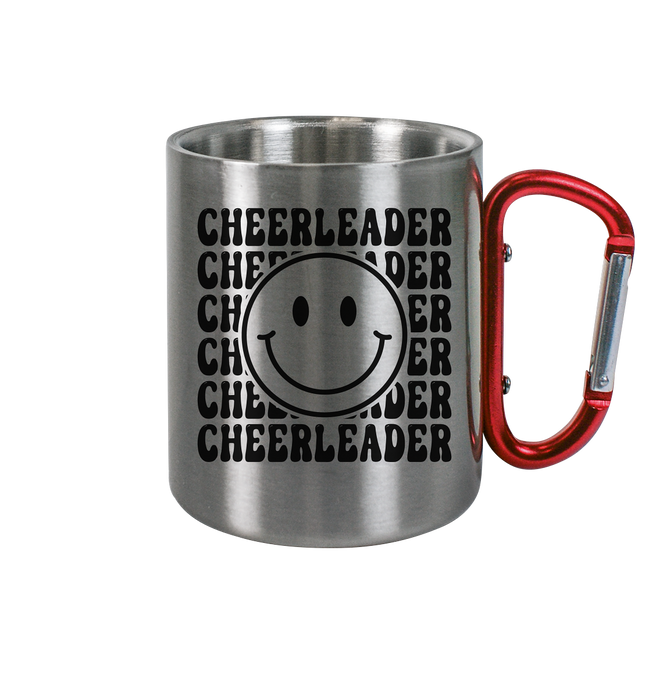 Cheerleader Smiley - Stainless Steel Mug