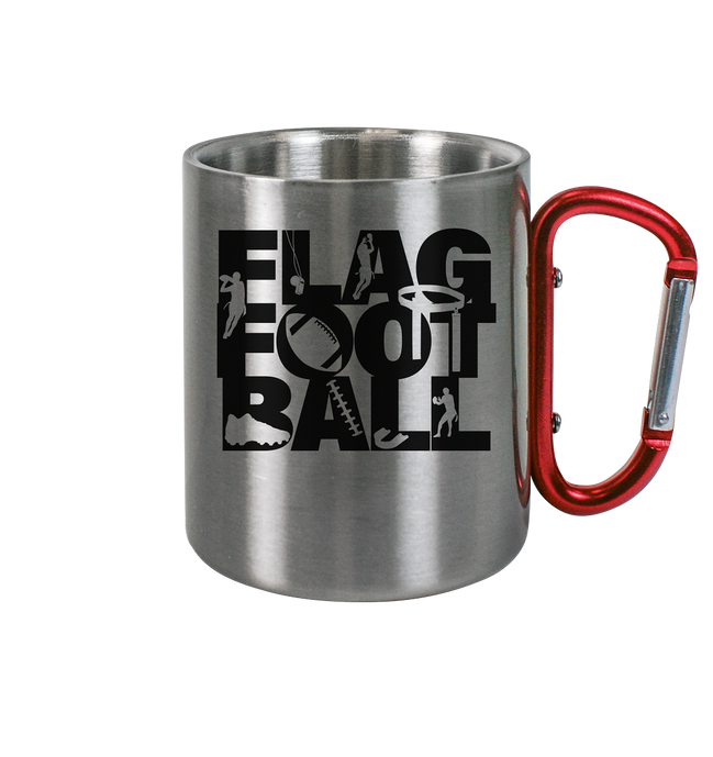 Flag Football - Stainless Steel Mug