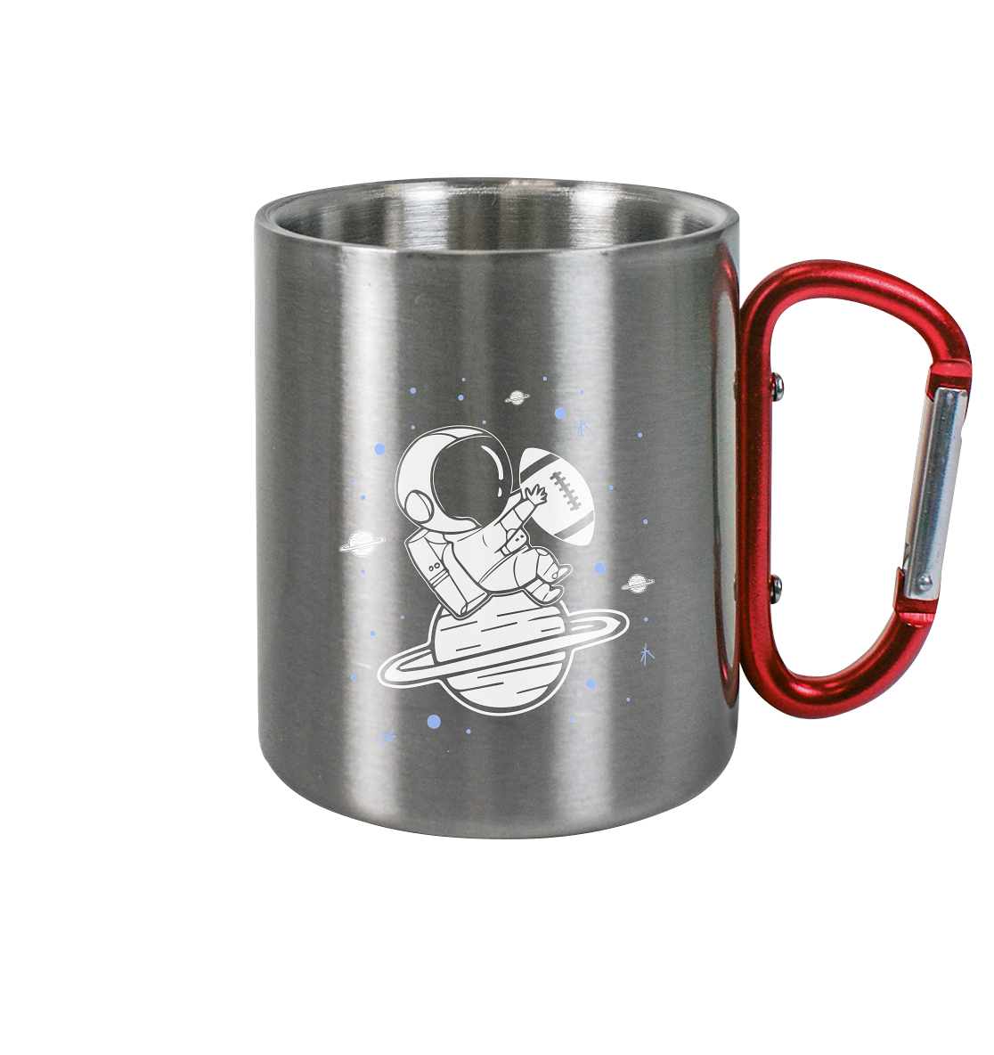 Footballnaut - Edelstahl Tasse