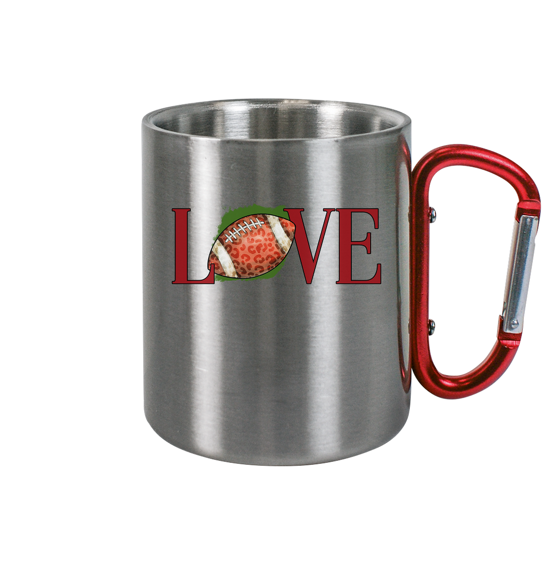 Football Love - Edelstahl Tasse