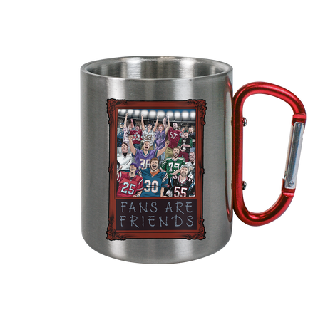 Fans are Friends  - Edelstahl Tasse