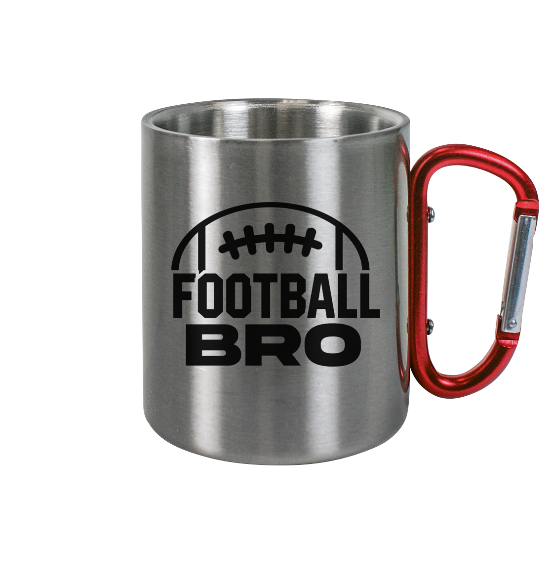 Football Bro  - Edelstahl Tasse