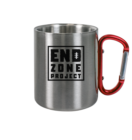 Endzone Project Quadrat - Edelstahl Tasse