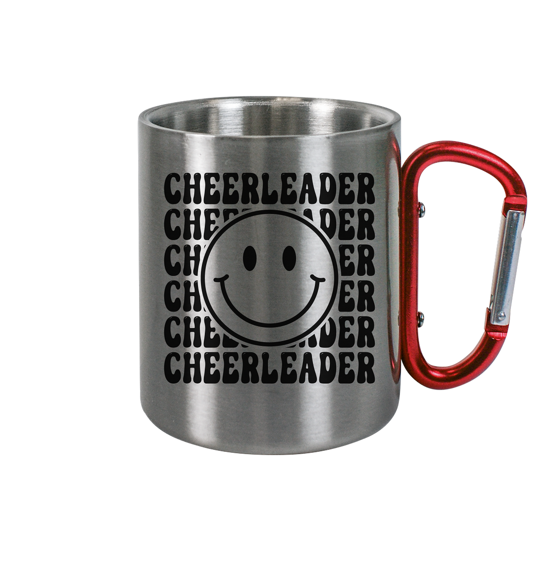 Cheerleader Smiley - Stainless Steel Mug