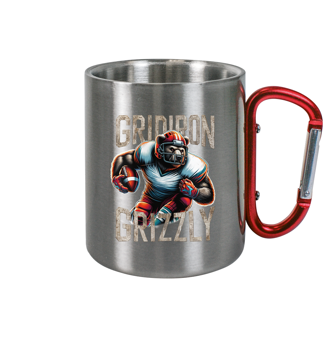 Gridiron Grizzly - Stainless Steel Mug