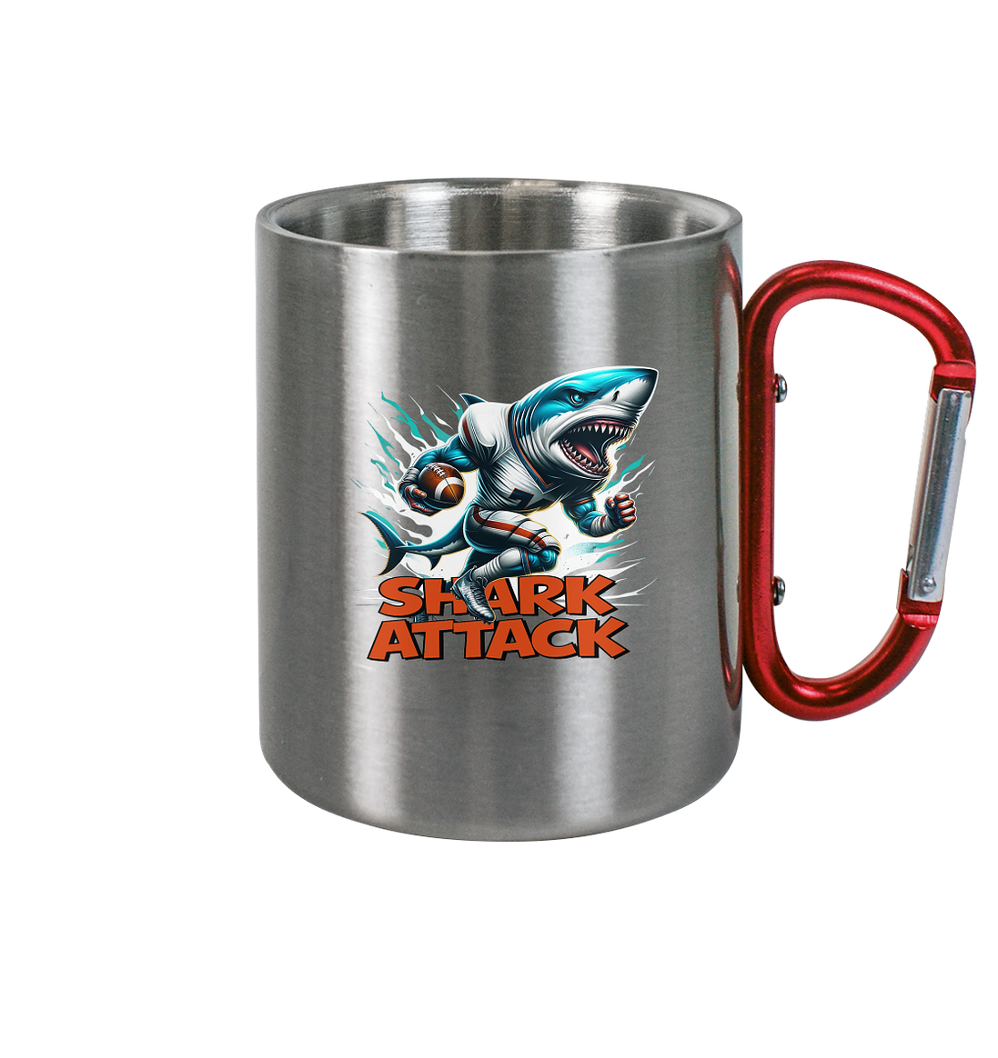 Shark Attack - Edelstahl Tasse