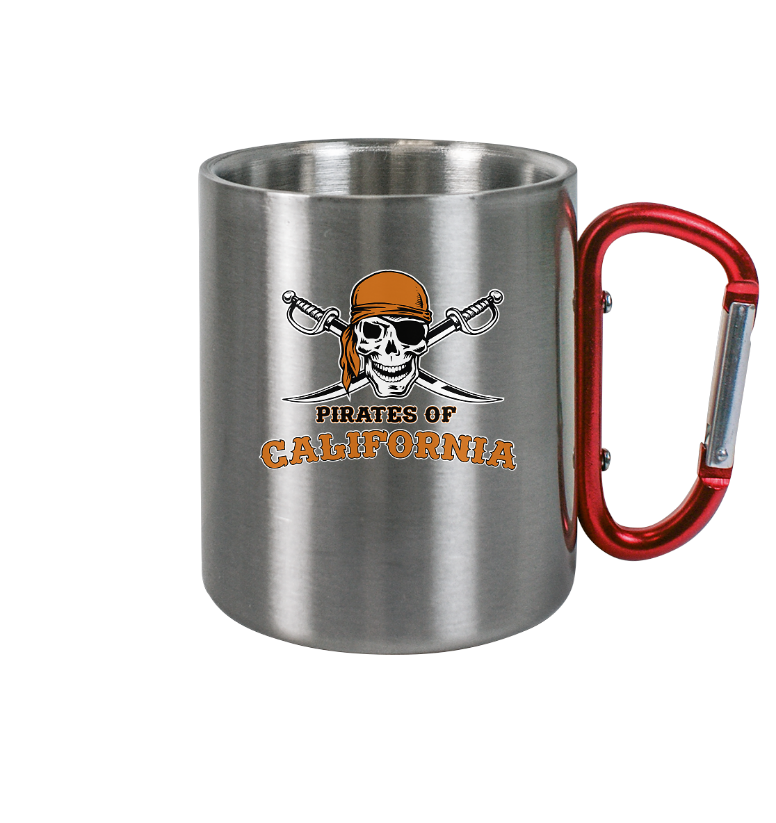 Pirates of California - Edelstahl Tasse
