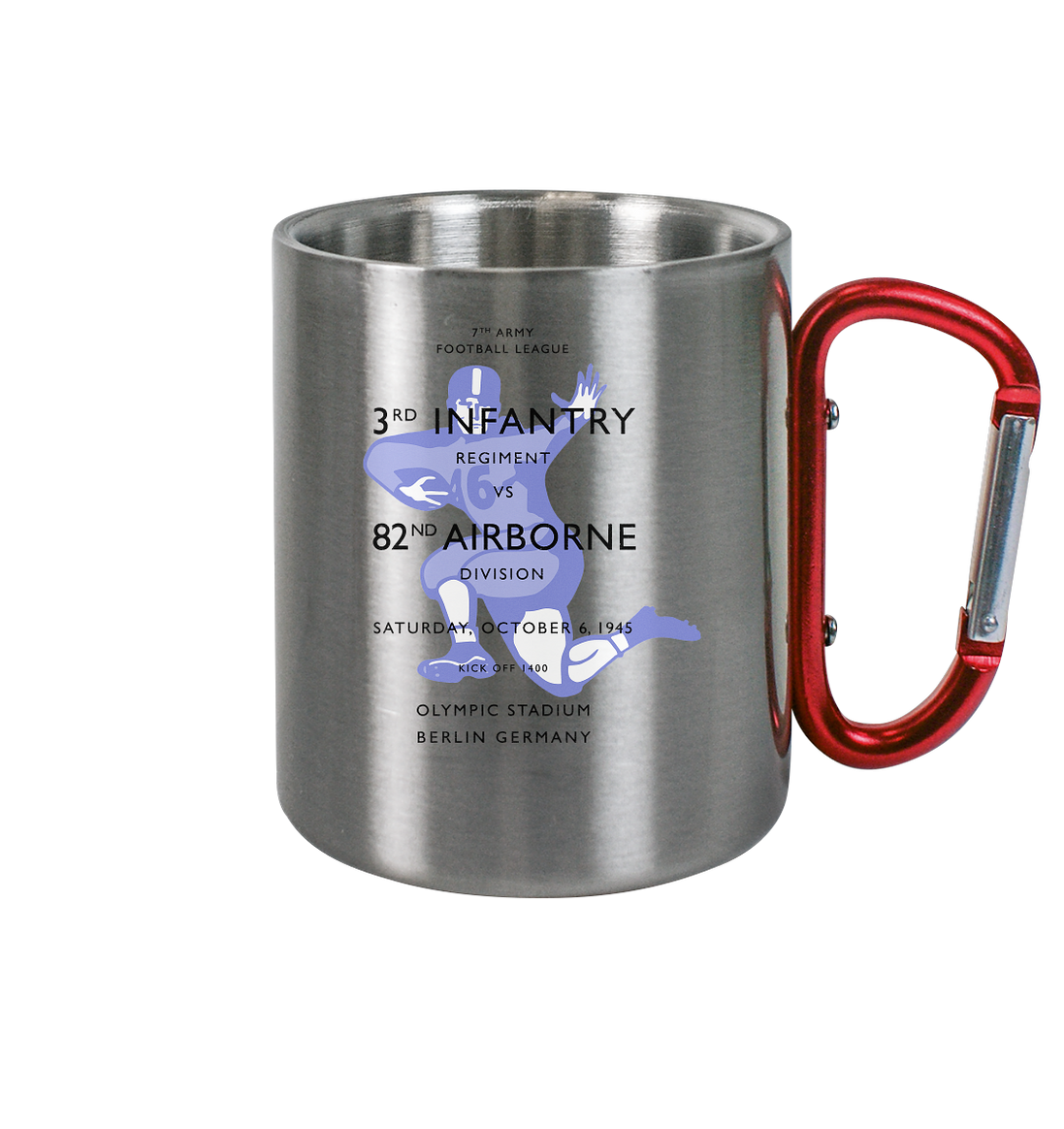 Infantry vs. Airborne 1945 - Stainless Steel Mug