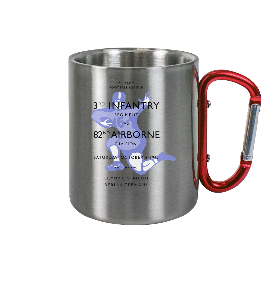 Infantry vs. Airborne 1945 - Stainless Steel Mug