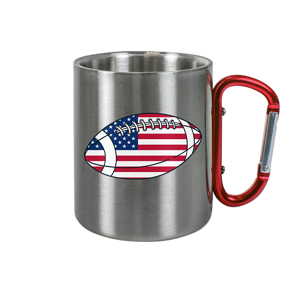 USA Football - Edelstahl Tasse