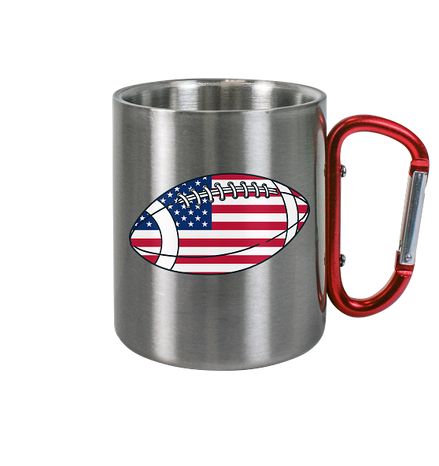 USA Football - Edelstahl Tasse