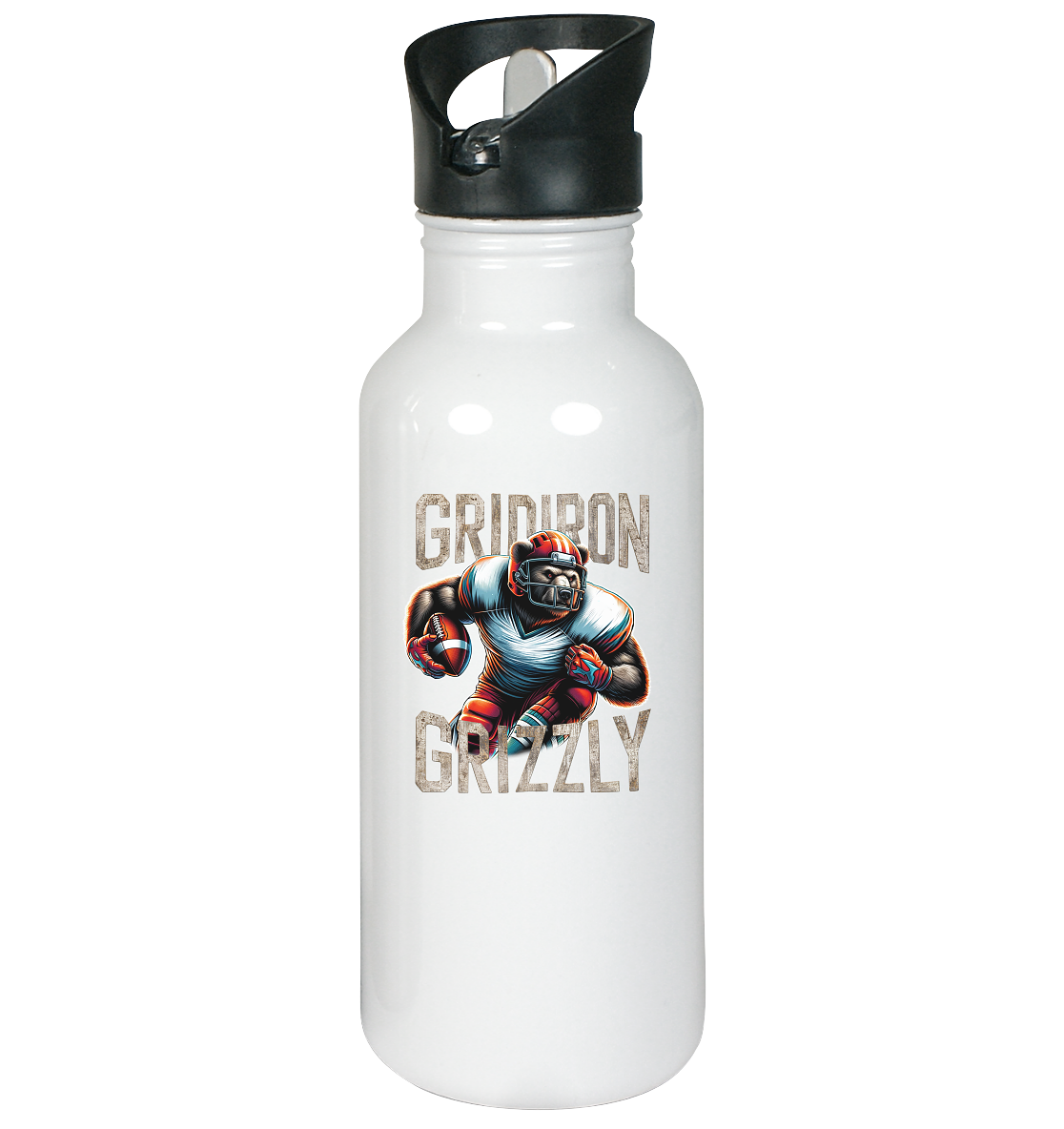 Gridiron Grizzly - Stainless Steel Water Bottle