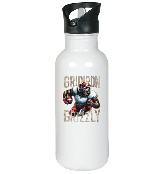 Gridiron Grizzly - Stainless Steel Water Bottle