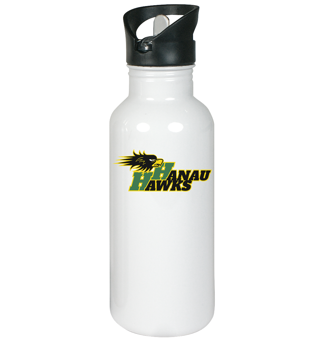 Hanau Hawks - Edelstahl-Trinkflasche