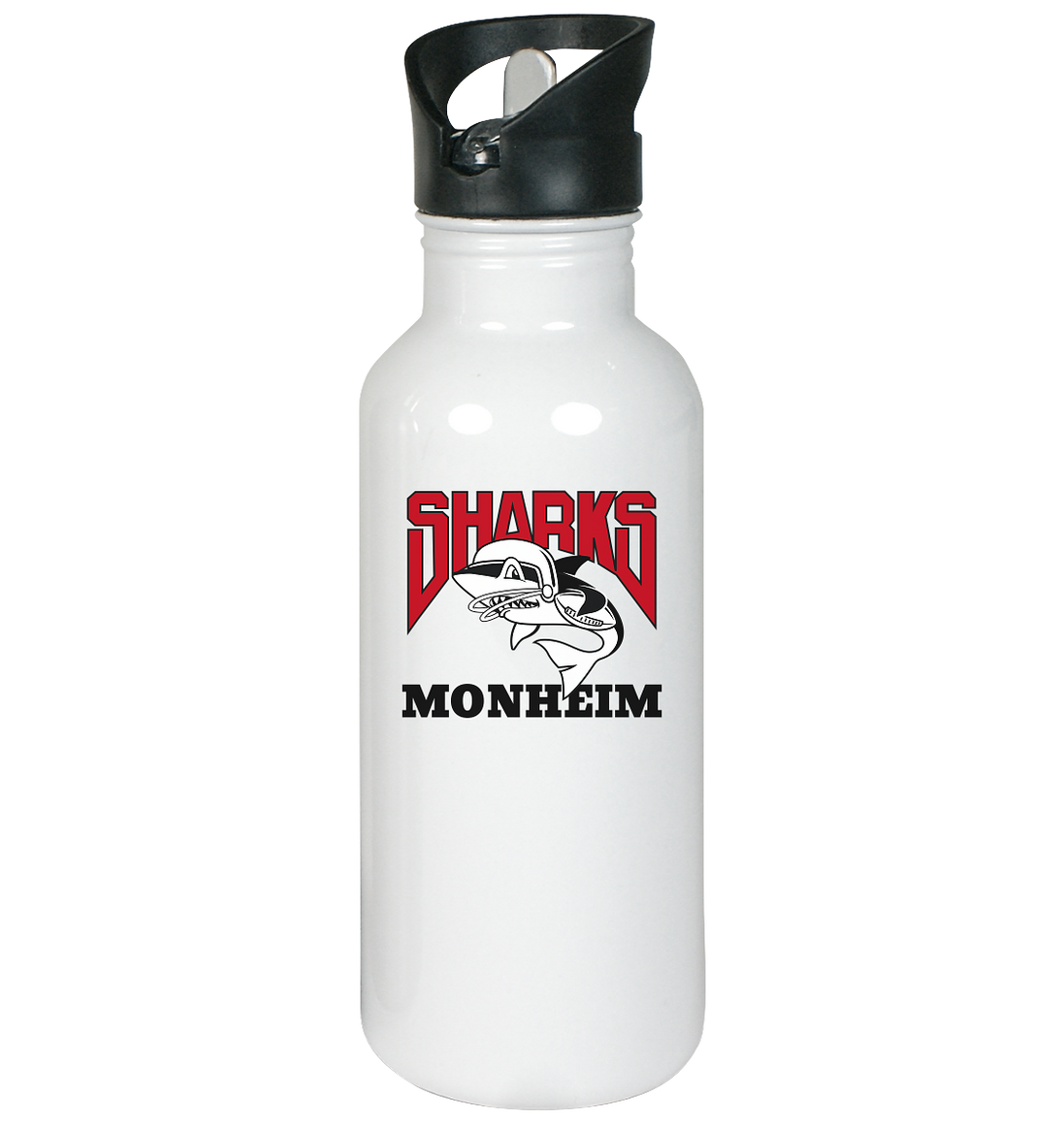 Monheim Sharks - Edelstahl-Trinkflasche