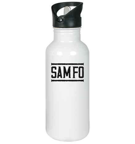 SAMFO black - Edelstahl-Trinkflasche