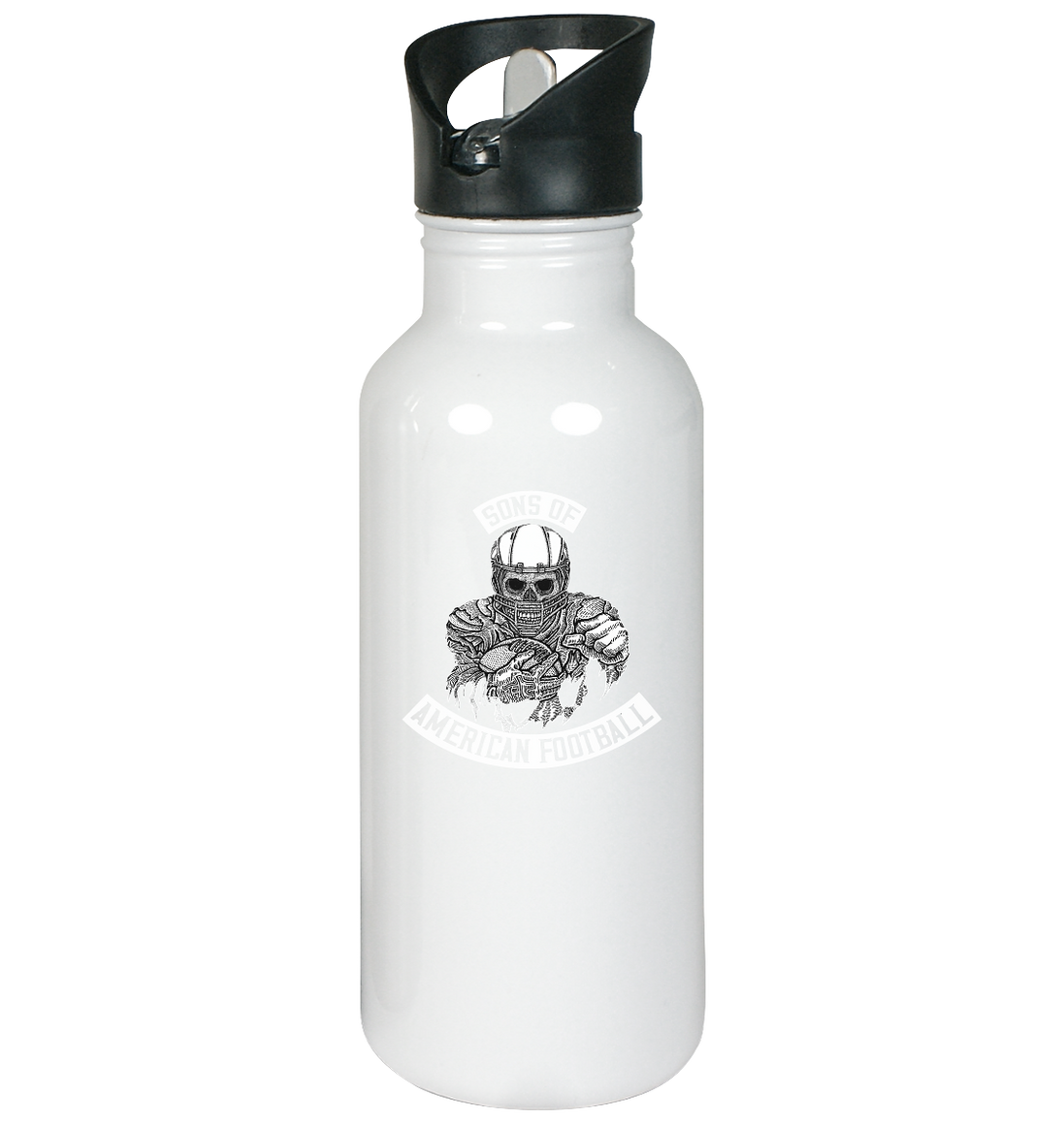 SAMFO Sons of American Football  - Edelstahl-Trinkflasche