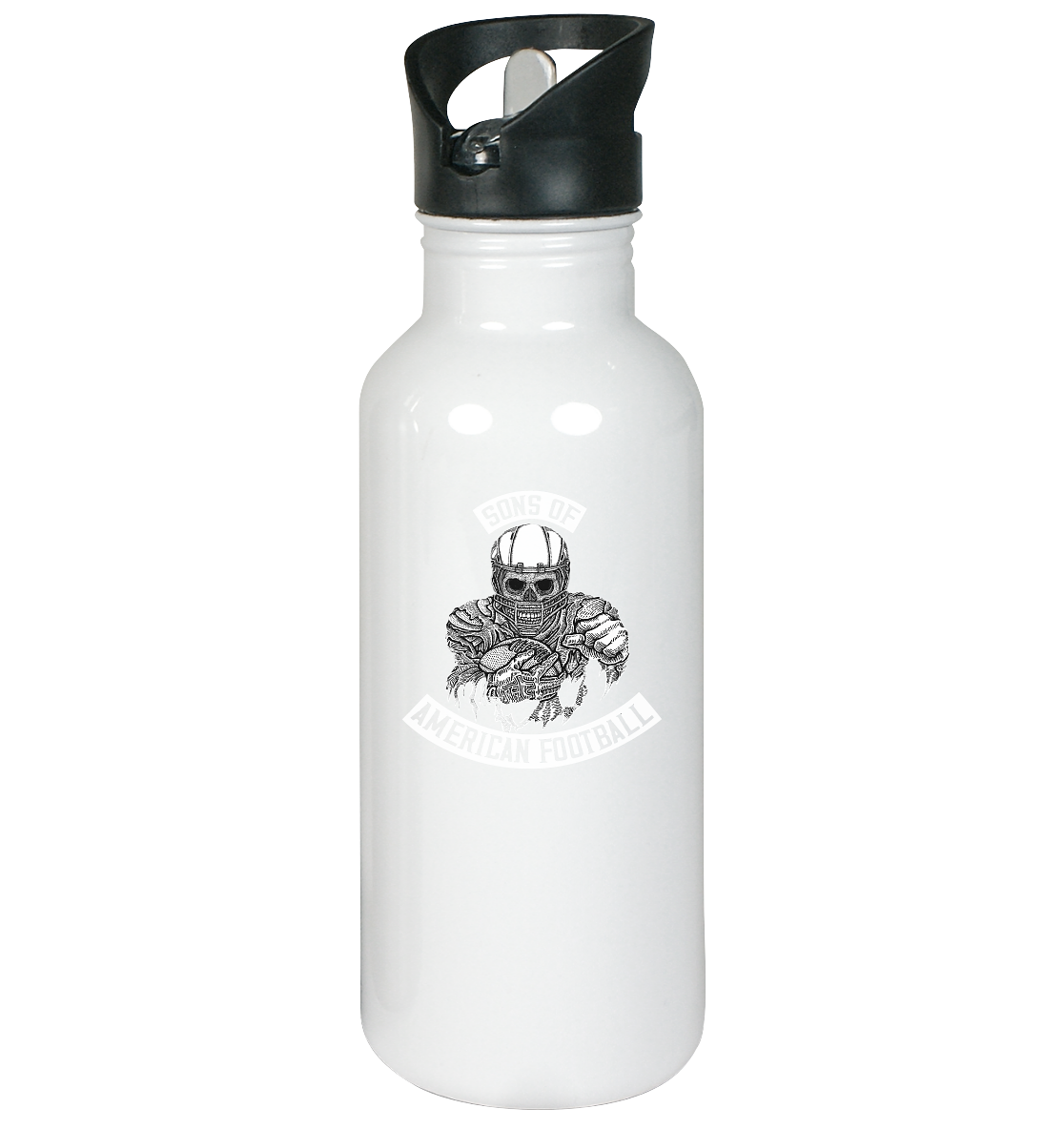 SAMFO Sons of American Football  - Edelstahl-Trinkflasche