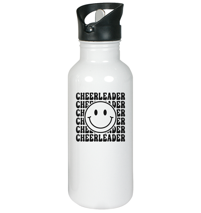 Cheerleader Smiley - Stainless Steel Water Bottle