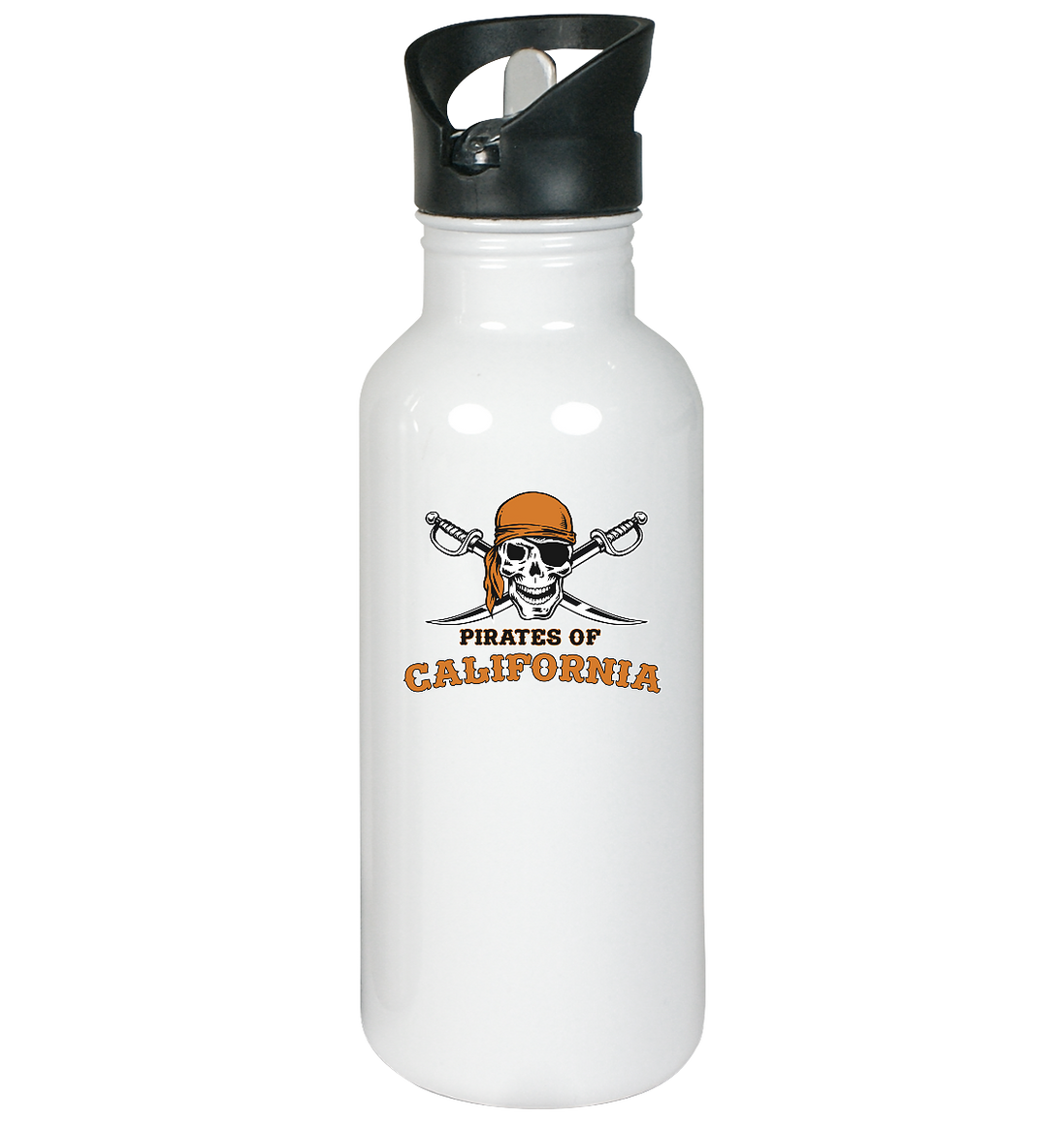 Pirates of California - Edelstahl-Trinkflasche