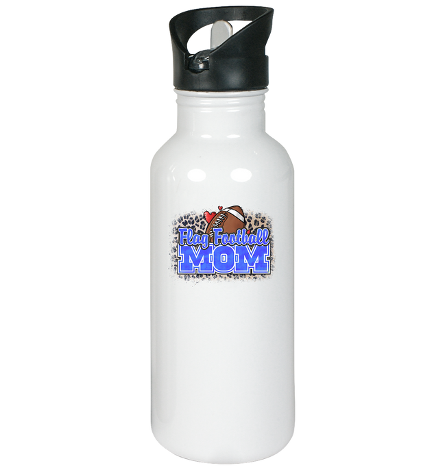 Flag Football Mom - Edelstahl-Trinkflasche